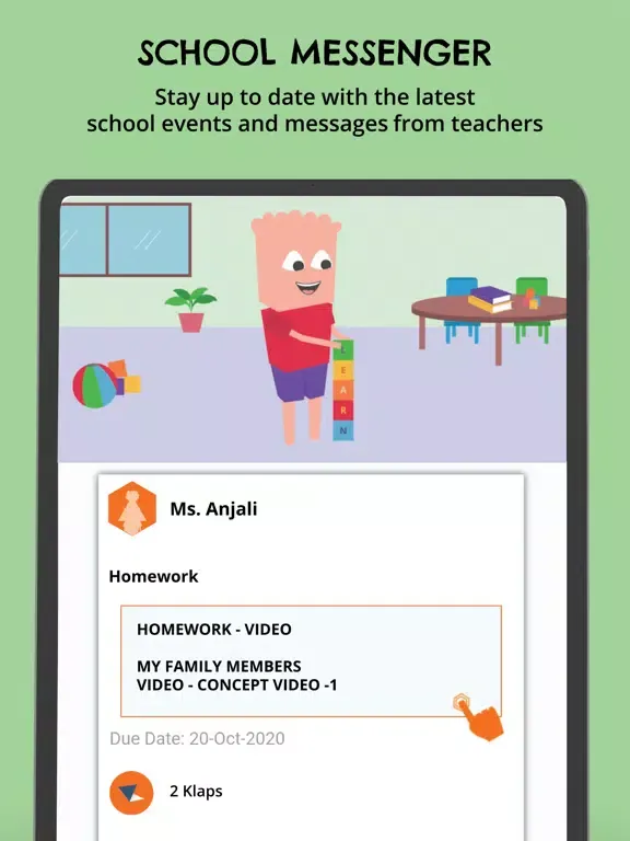 Classklap Learning App iPad  スクリーンショット