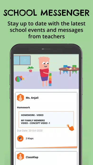 Classklap Learning App سکرین شاٹس
