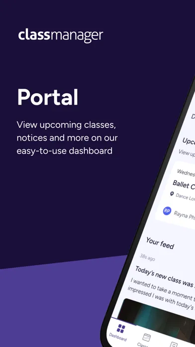 Class Manager - Portal Screenshots