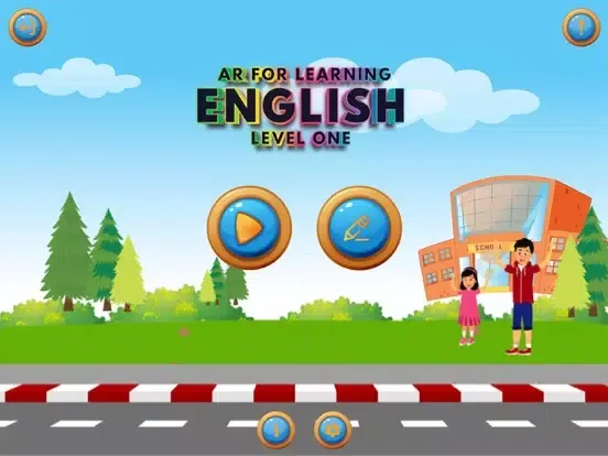 Tangkapan layar AR English 1 – Faris Series iPad 