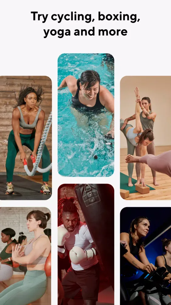 ClassPass স্ক্রিনশট