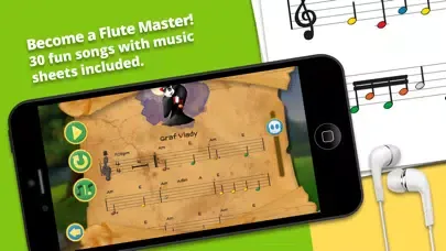 Ảnh chụp màn hình của Flute Master for Schools