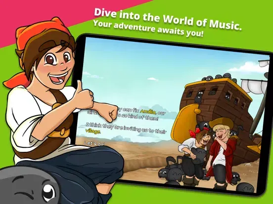 Zrzuty ekranu Rhythmic Village for Schools iPad 