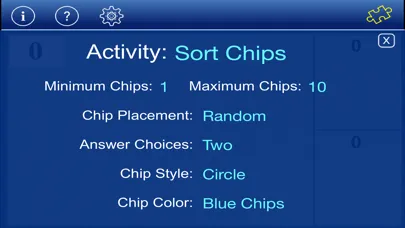 Capturas de tela do Count Sort
