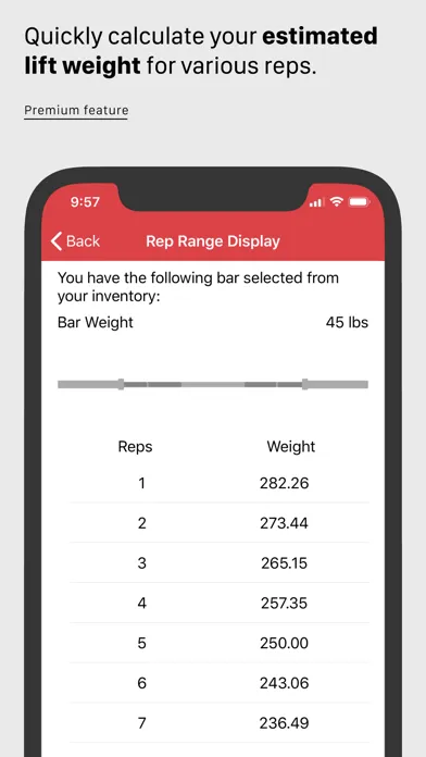 Tangkapan skrin RackMath Barbell Calculator