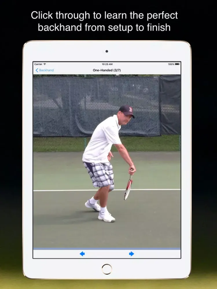 Learn Tennis the Right Way iPad 应用截图