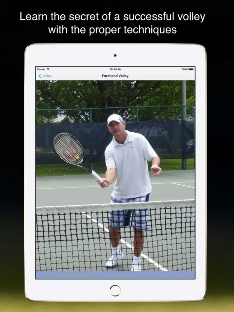 Learn Tennis the Right Way iPad 应用截图