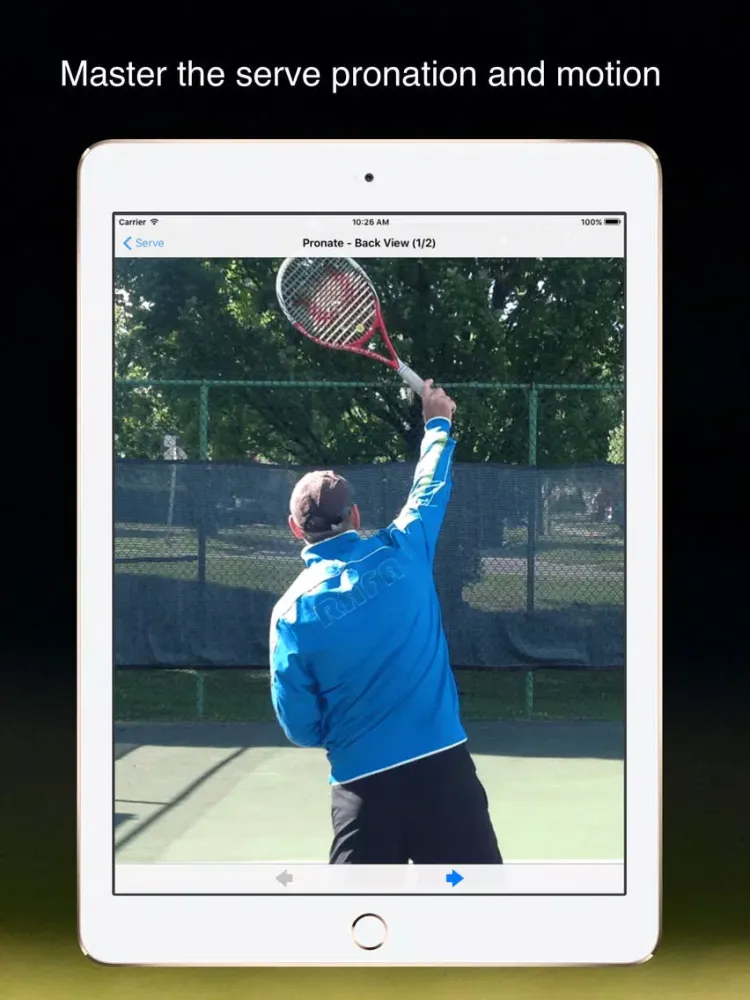 Learn Tennis the Right Way iPad 应用截图