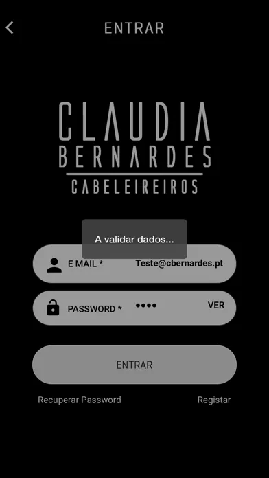 Скриншоты Claudia Bernardes Cabeleireiro