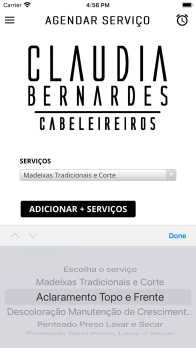 Скриншоты Claudia Bernardes Cabeleireiro