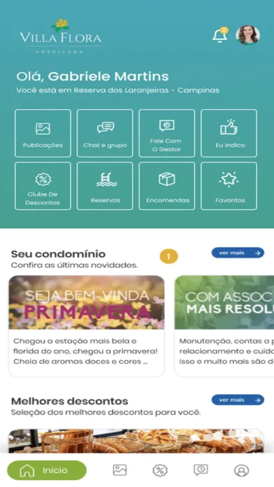Capturas de tela do Villa Flora Americana - Assoc.