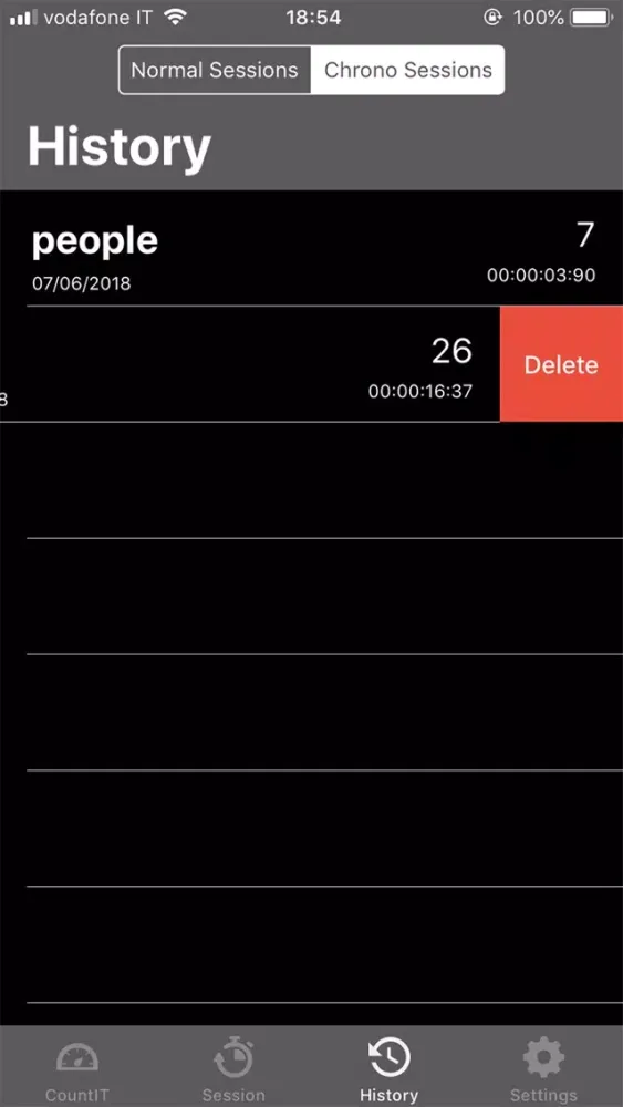 Screenshot di CountIT+