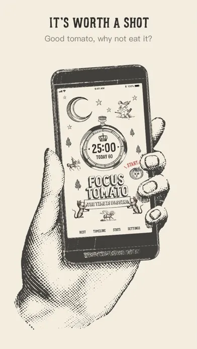 Focus Tomato - Let's focus now应用截图