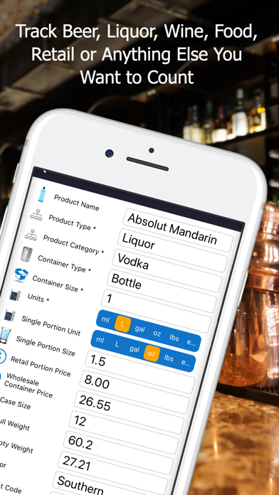 Bar Patrol Inventory App應用截圖
