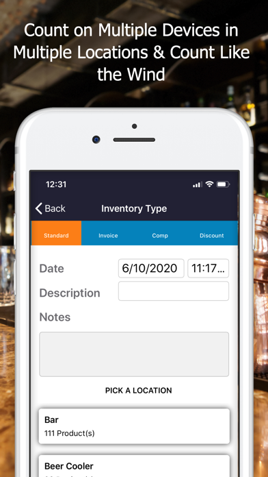 Bar Patrol Inventory App應用截圖