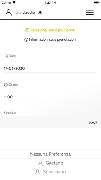 Screenshot di Glam Parrucchieri Barbieri
