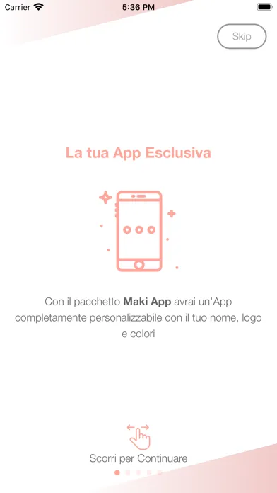 Capturas de pantalla de Maki App