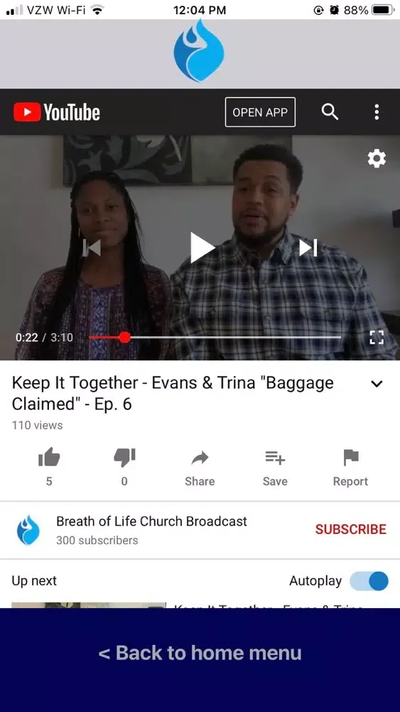 Screenshot di Breath of Life SDA Church MD