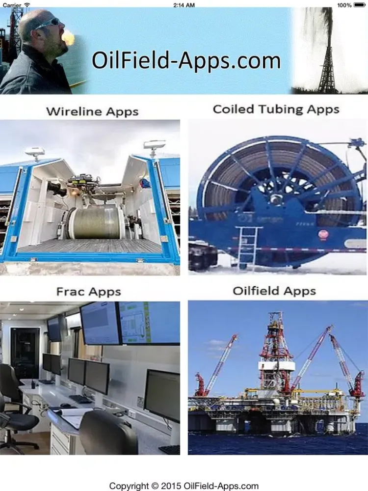 OilField-Apps iPad  Screenshots