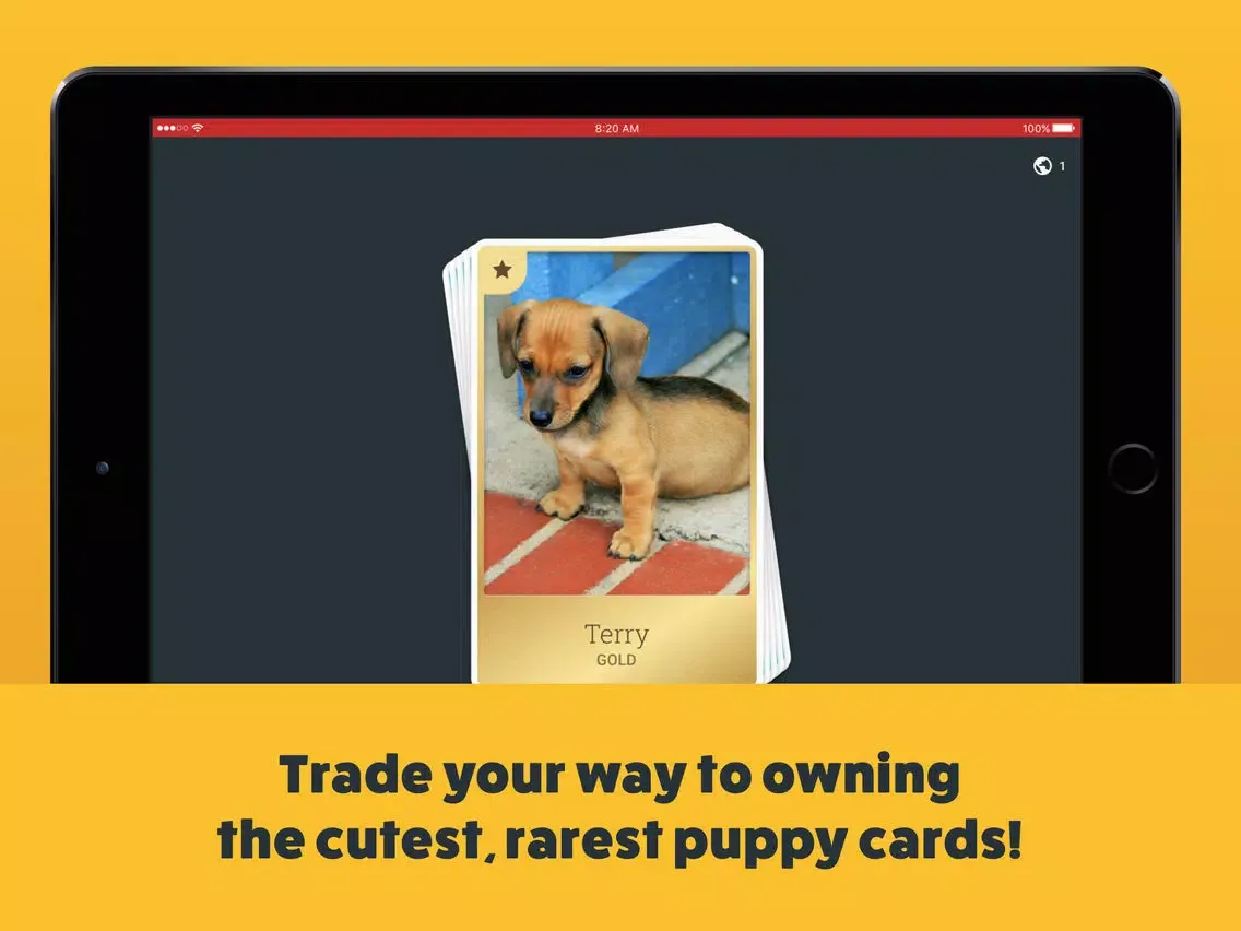 Puppy Cards - The Dog Trading Card Game iPad  스크린샷