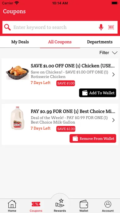 Скриншоты Clay County PW Rewards