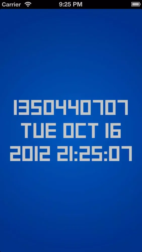 Captures d'écran de Unix Timestamp