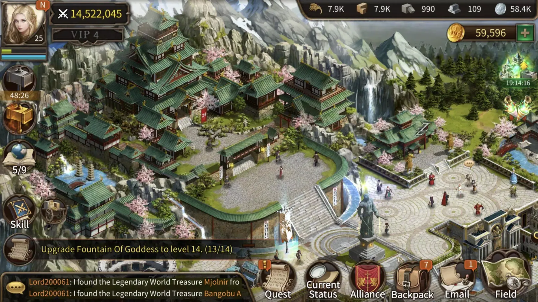 Capturas de tela do Reign of Empire
