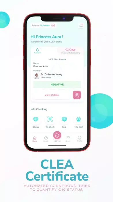 Ảnh chụp màn hình của CLEA DOC