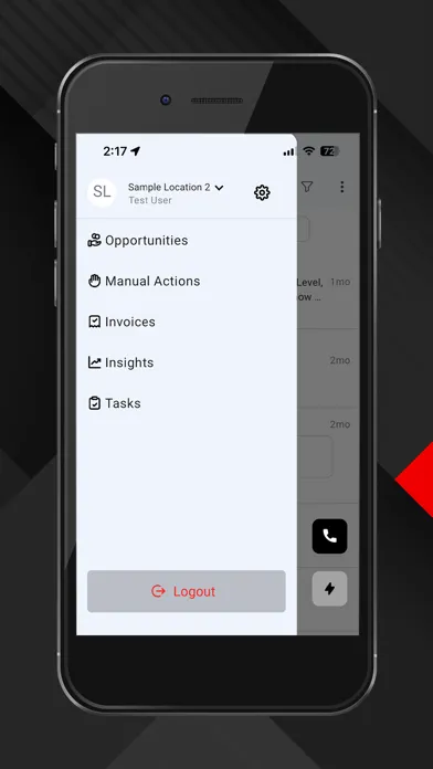 Screenshot di Clean Biz Network Member App
