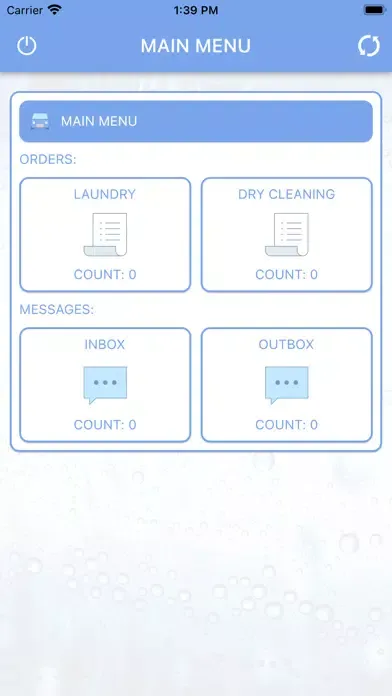 Zrzuty ekranu CleanBlink Laundromat