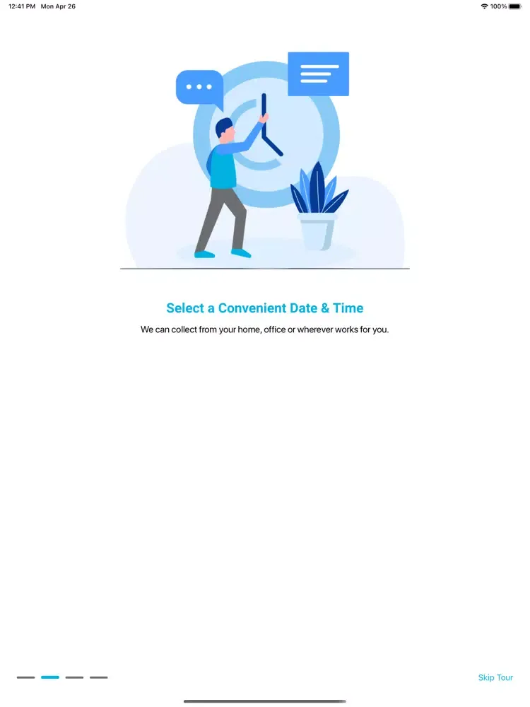 Screenshot di The Doorstep Laundry&DryClean iPad 