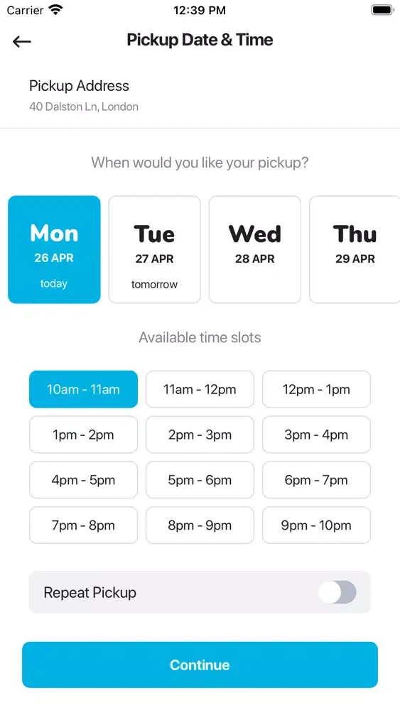 Screenshot di The Doorstep Laundry&DryClean