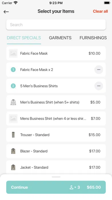 Captures d'écran de Eastern Drycleaners & Tailors