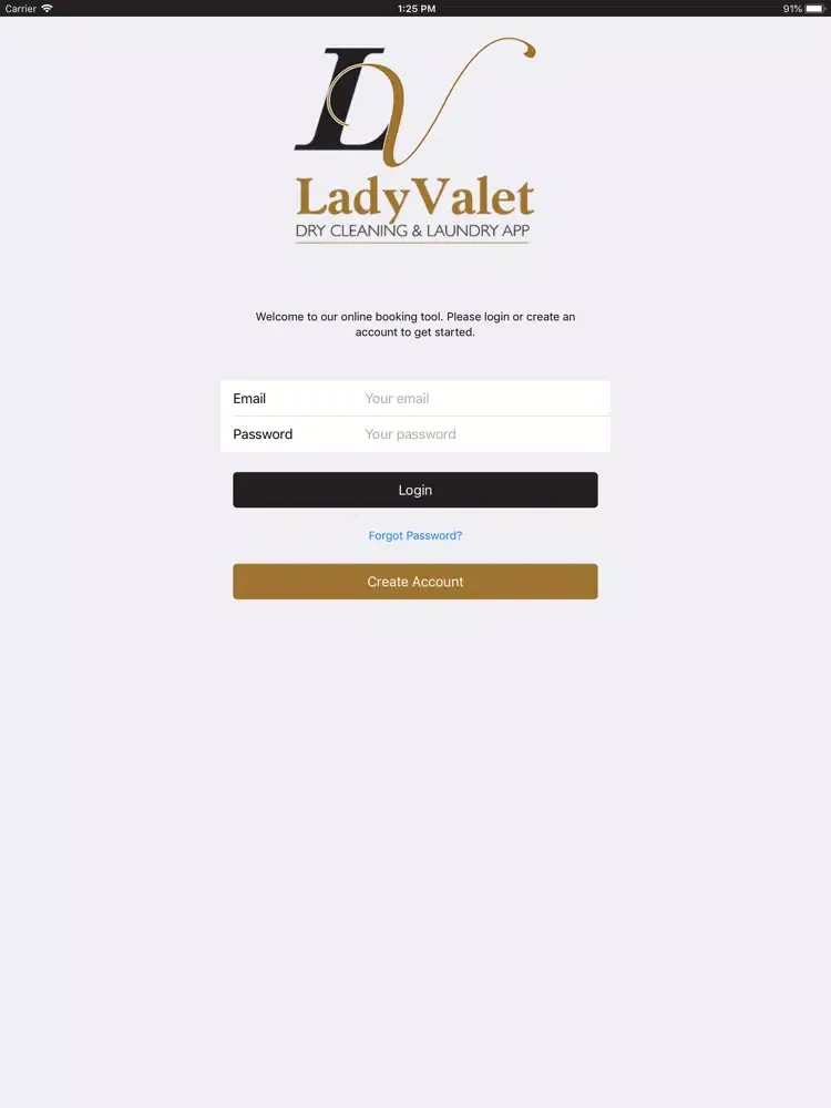 تصاویر Lady Valet Dry Cleaners iPad 