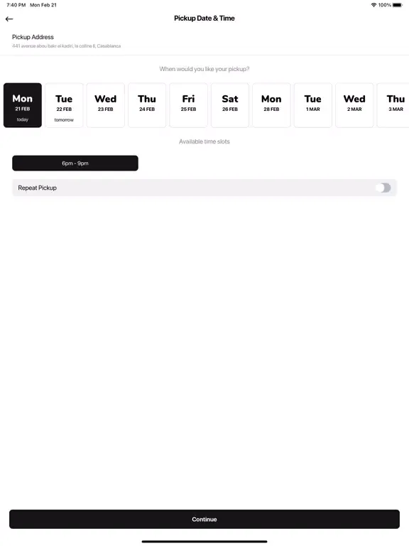 Pressing Le Jasmin Blanc iPad  Screenshots