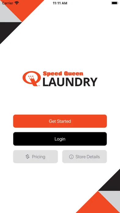 Ảnh chụp màn hình của Speed Queen Laundry Delivery