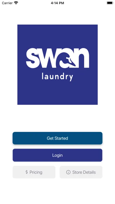 Capturas de tela do Swan Laundry & Dry Cleaning