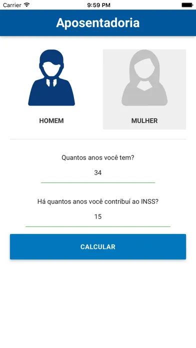 Screenshot di Minha Aposentadoria