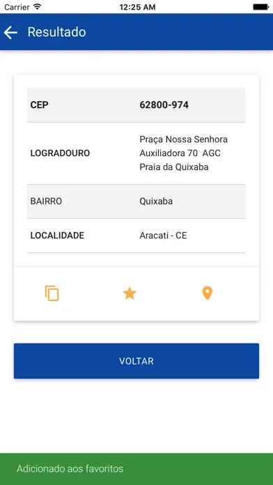 Consulte CEP Screenshots