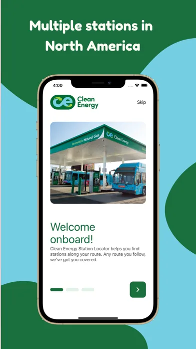 Captures d'écran de Clean Energy Station Locator