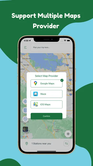 Captures d'écran de Clean Energy Station Locator