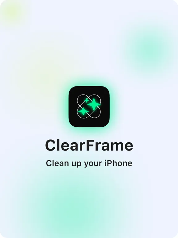 ClearFrame: Photo Cleaner iPad  Screenshots