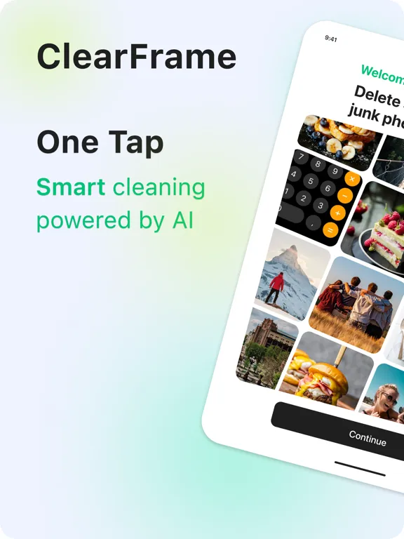 ClearFrame: Photo Cleaner iPad  Screenshots