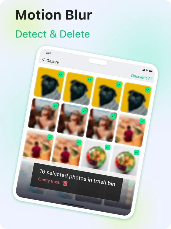 ClearFrame: Photo Cleaner iPad  Screenshots