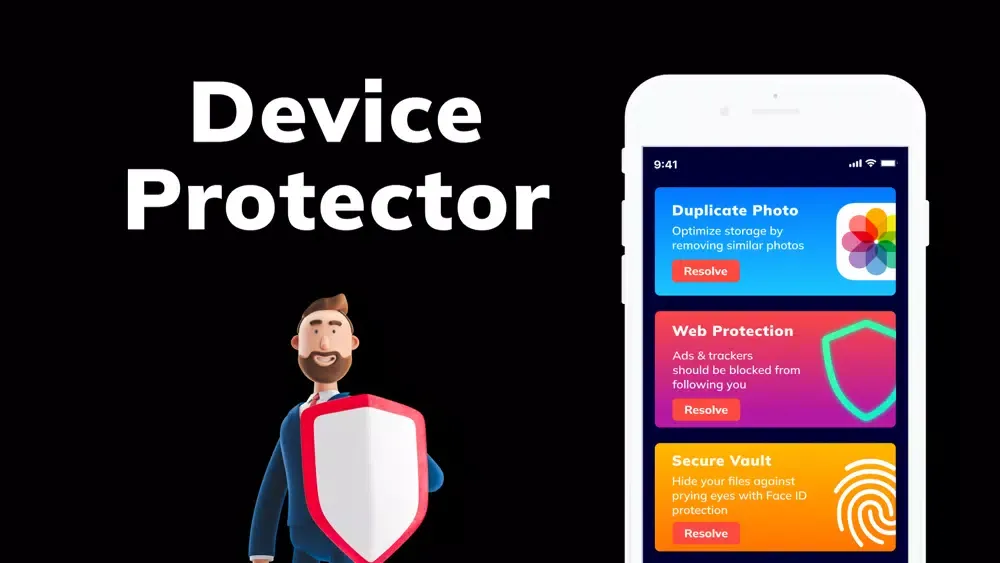 ภาพหน้าจอของ Device Protector