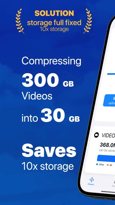 Zrzuty ekranu Cleaner 10x - Free Up Storage
