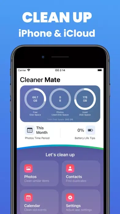 Tangkapan layar Cleaner Mate－Clean Up Storage