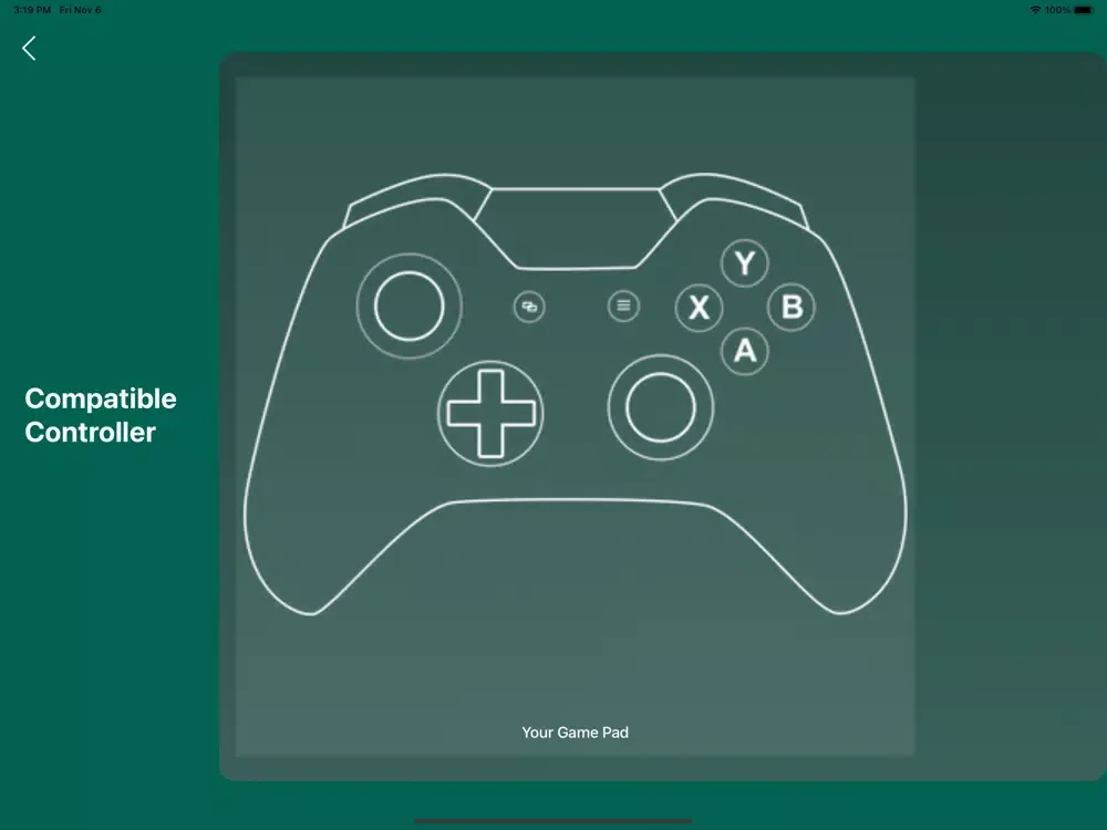Screenshot di Xbox-PS Controller Remote test iPad 