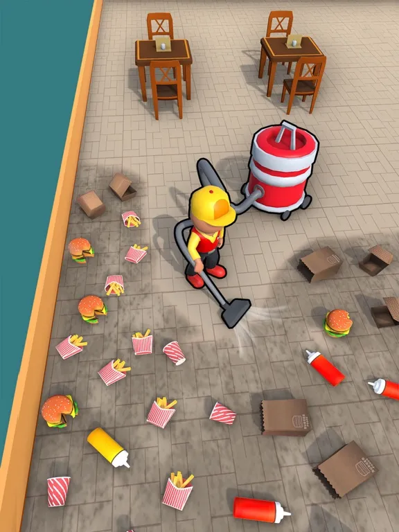 Dream Restaurant Cleaning Game iPad  स्क्रीनशॉट