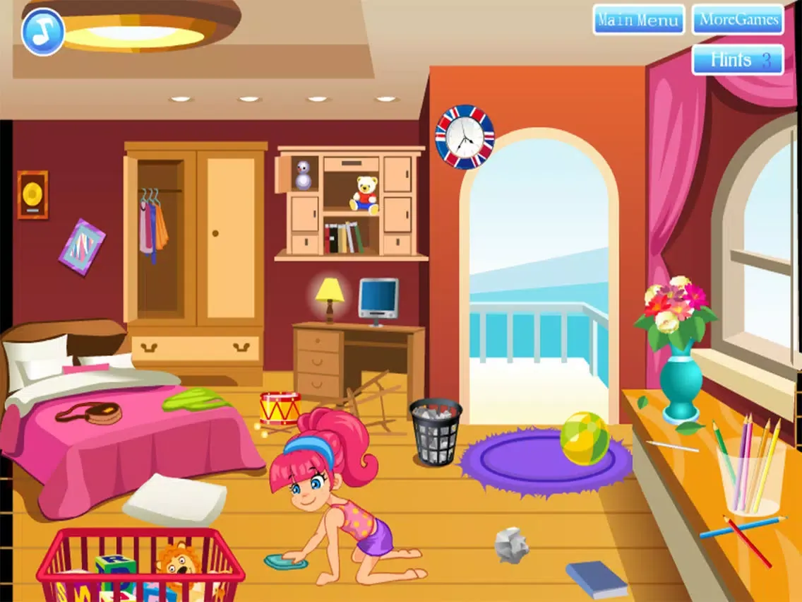 Zrzuty ekranu cleaning house decorating games girl for free iPad 
